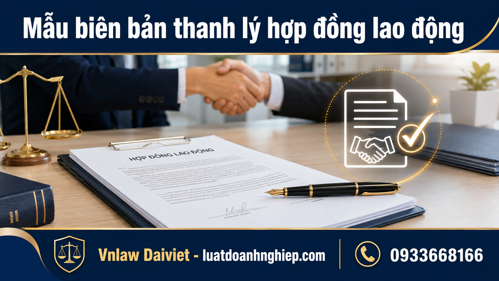 Mẫu biên bản thanh lý hợp đồng lao động mới nhất 2026
