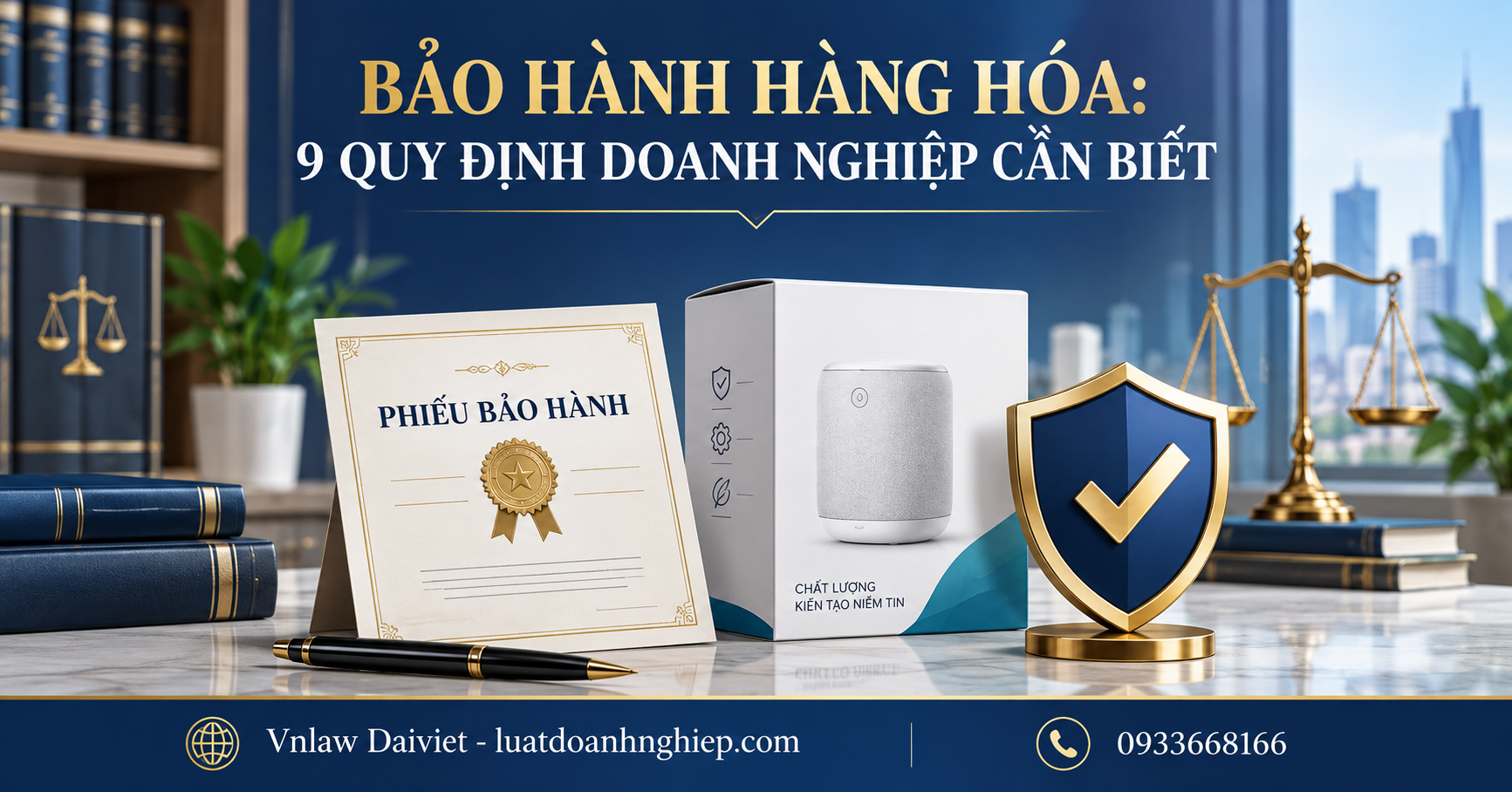 Bảo hành hàng hóa: 9 quy định doanh nghiệp cần biết năm 2026