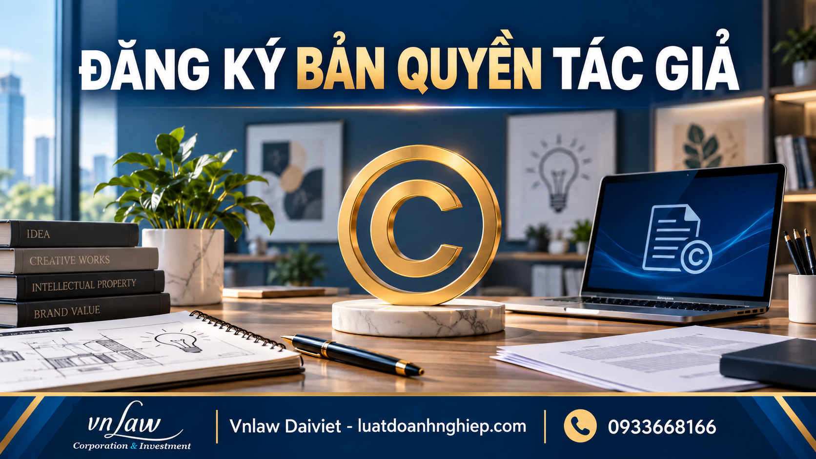 Đăng ký bản quyền tác giả: Hồ sơ, chi phí và 7 bước năm 2026