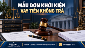 Mẫu đơn khởi kiện vay tiền không trả 2026