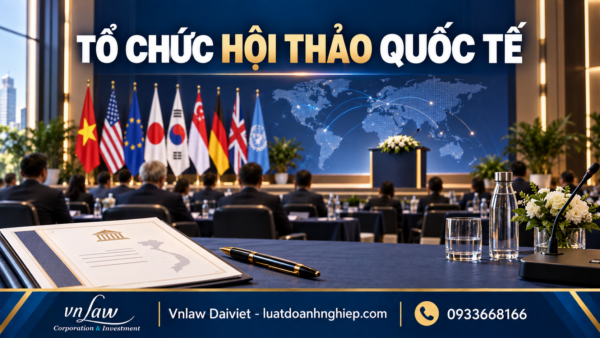 Tổ chức hội thảo quốc tế: Hồ sơ và 7 bước năm 2026